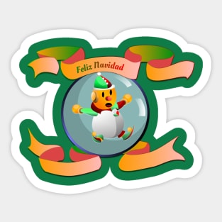 Feliz navidad Sticker